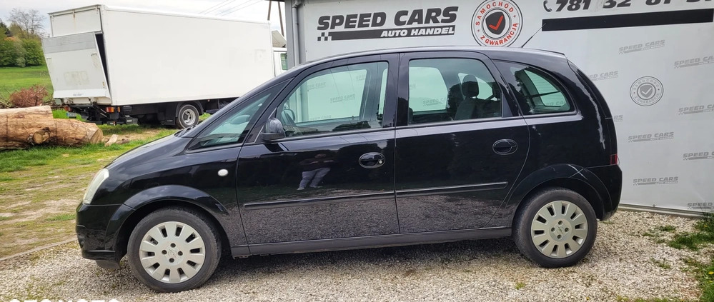 Opel Meriva cena 12900 przebieg: 134117, rok produkcji 2008 z Śmigiel małe 137